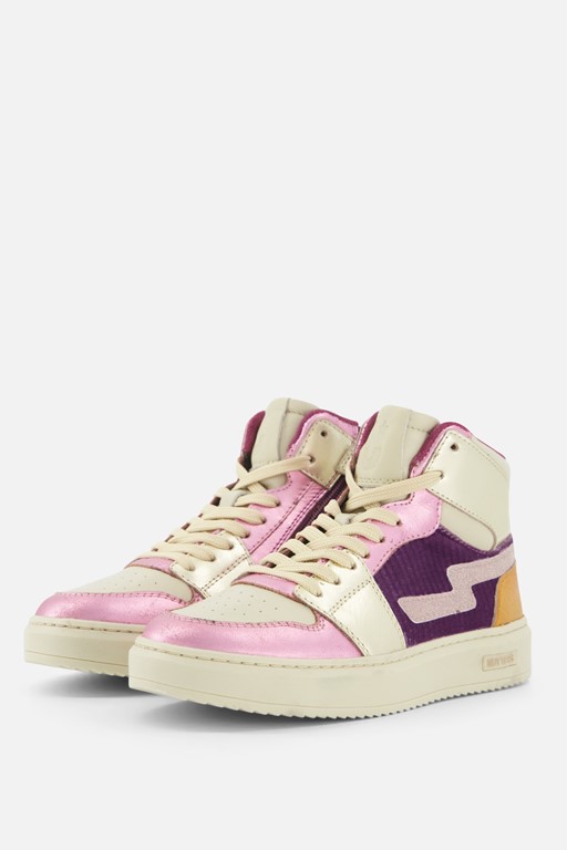 Muyters Sneakers roze Leer