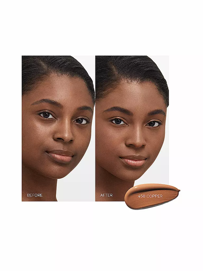 SHISEIDO Synchro Skin Self-Refreshing Foundation SPF30 (450 Copper) beige