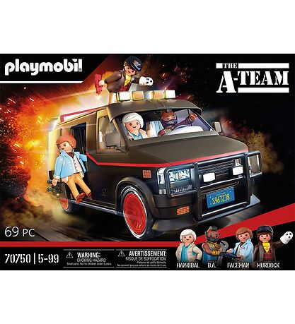 Playmobil - The A-Team Van - 70750 - 69 Teile