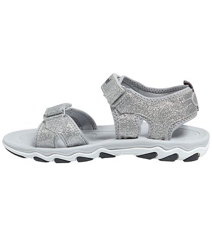 Hummel Sandalen - HML Glitter Jr - Silber m. Glitzer