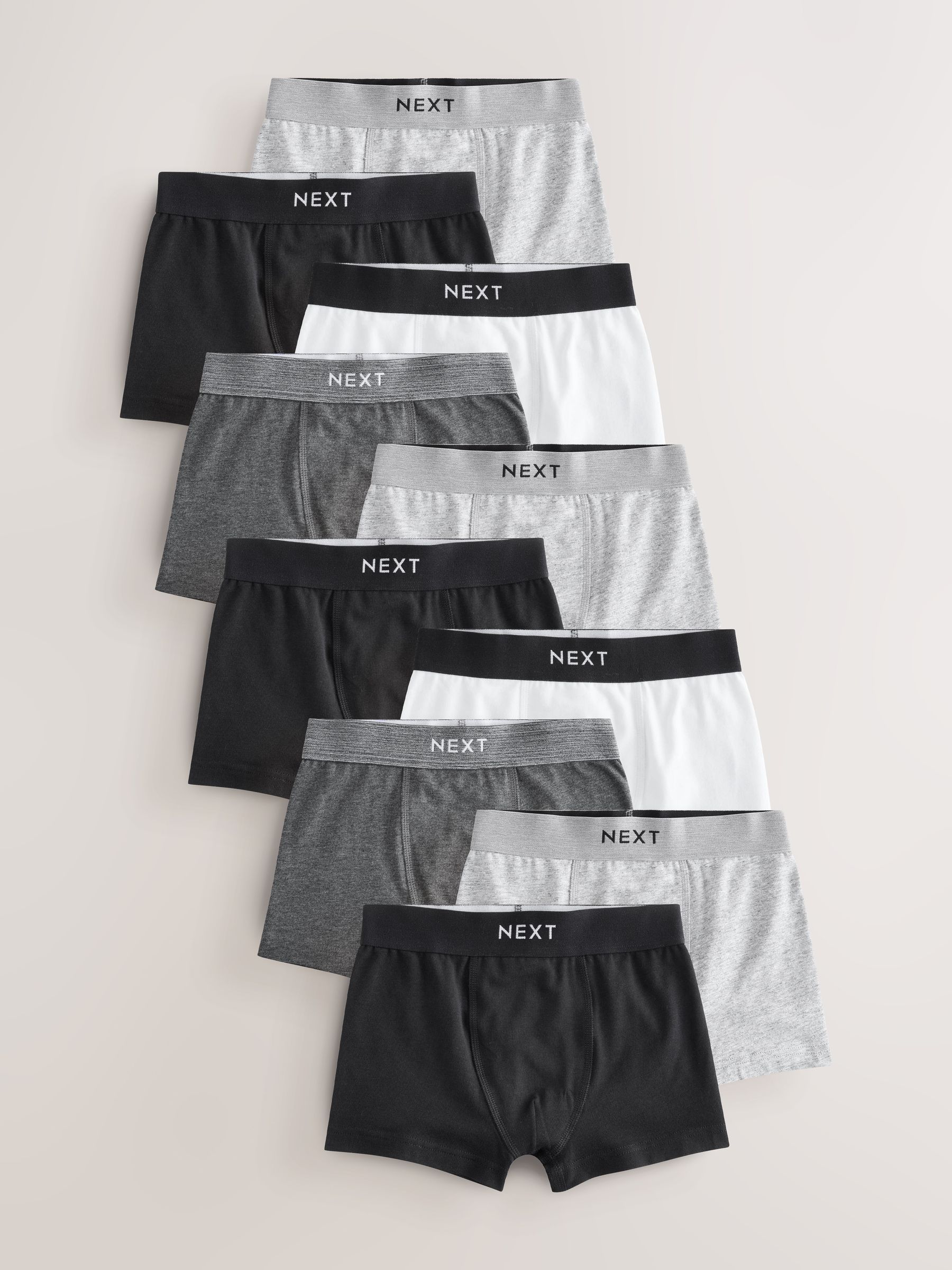 Monochroom - Verpakking van 10 trunks (1,5-16jr)