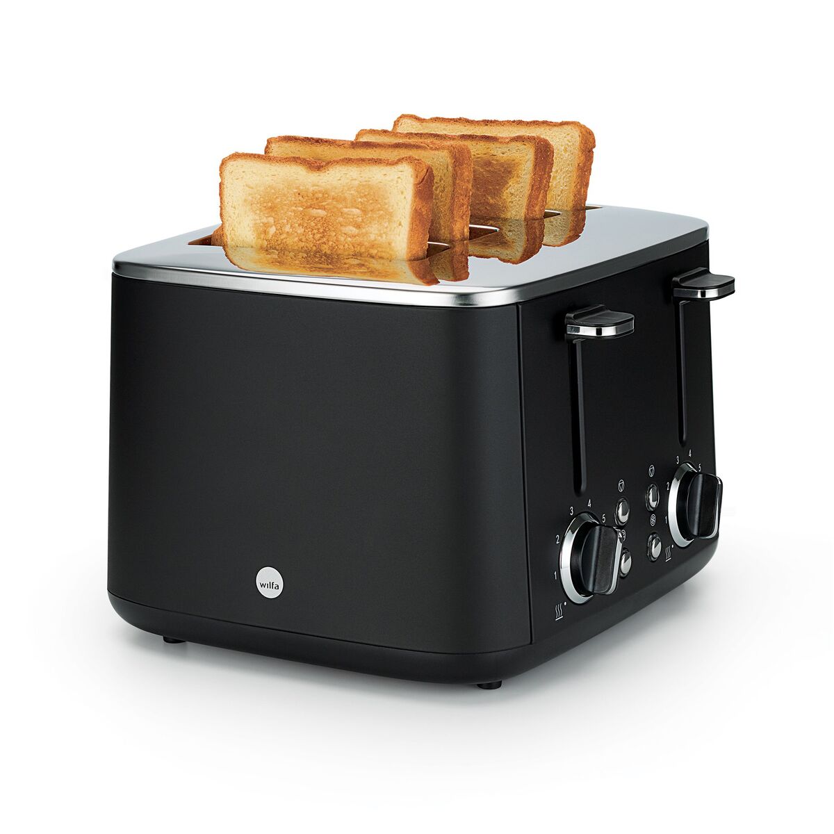 TO4B-1600 brødrister, sort