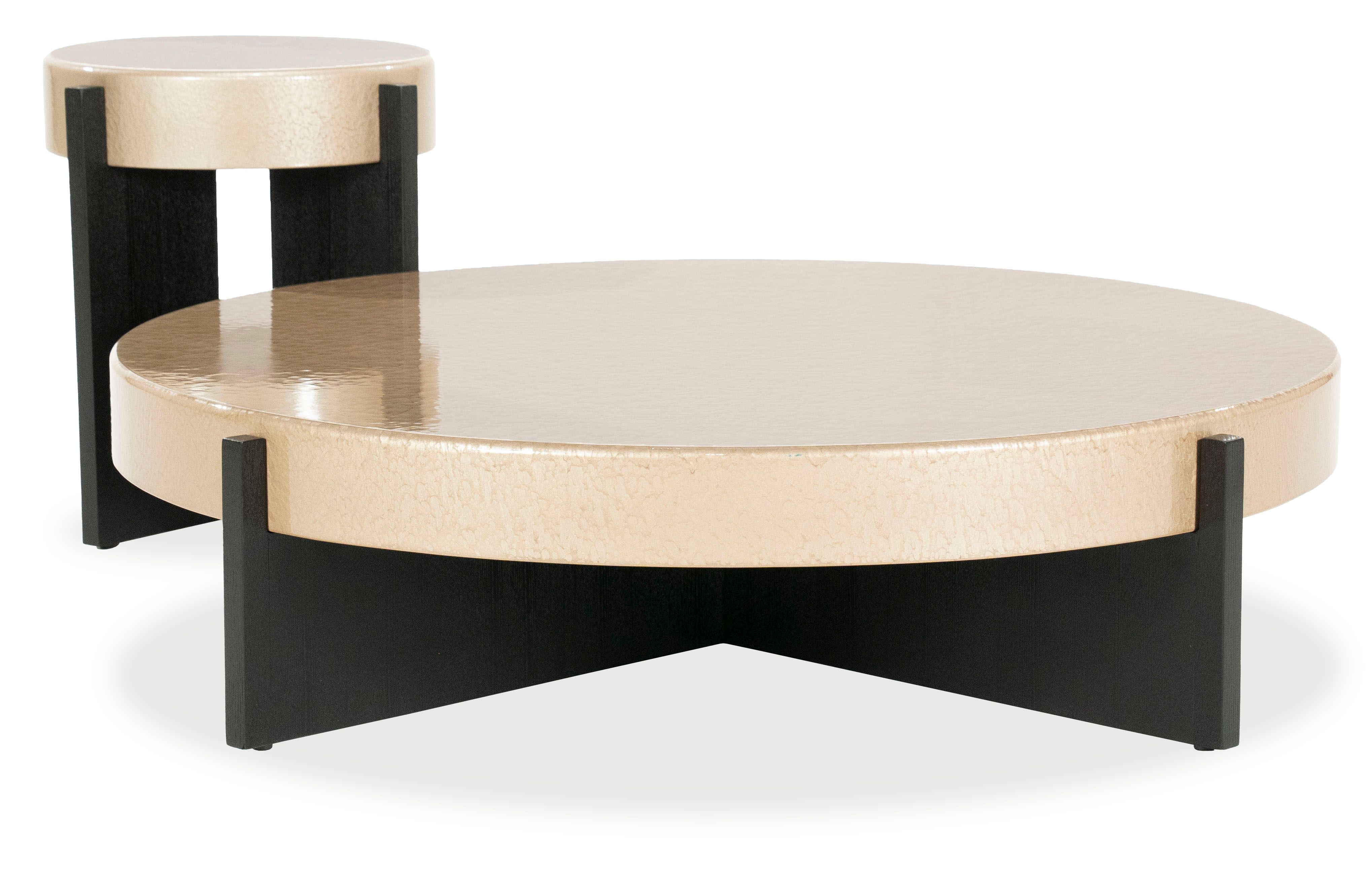 Bijzettafel 96322 beige Juliet ⌀40  x H48 cm