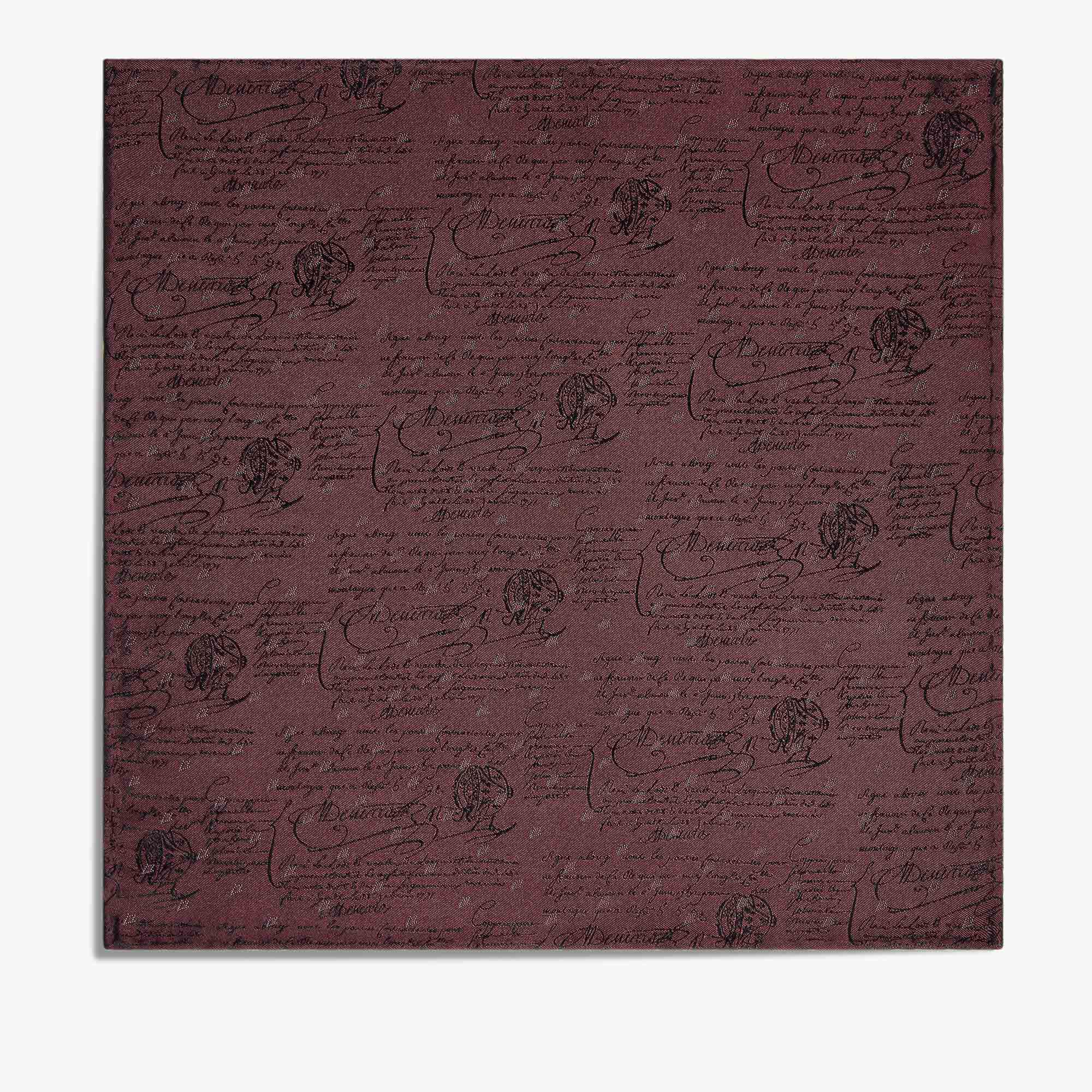 Pochette À Micro-Motifs Sur Fond Scritto