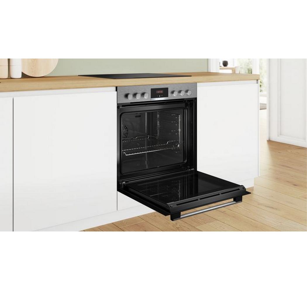 Einbaubackofen HEA513BS3 Silber, A+<br>Modernes Design, smarte Funktionen und zuverlässige Backergebnisse