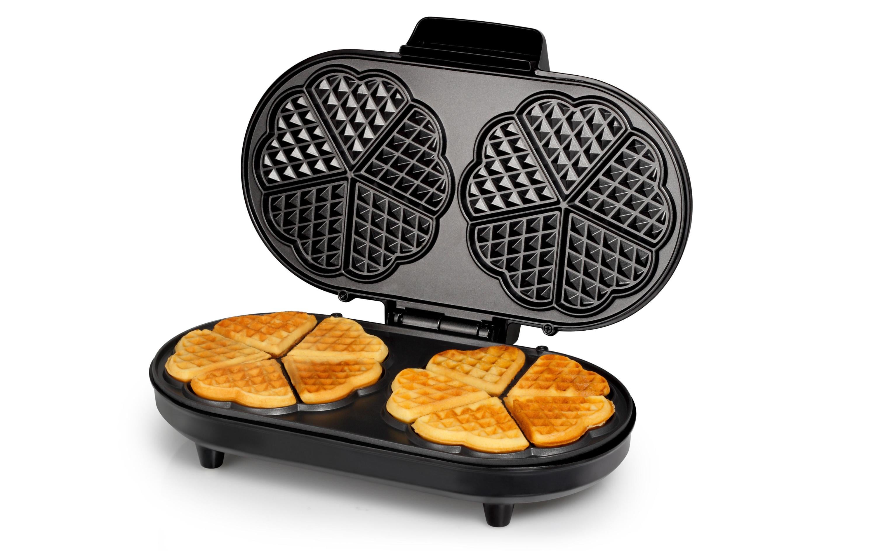 Waffeleisen WF-2120Waffeleisen aus Edelstahl und Kunststoff, silber/schwarz