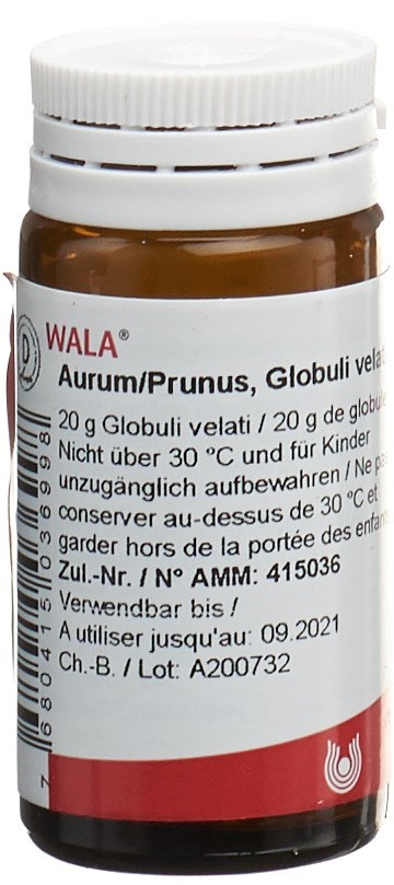 WALA Aurum/Prunus<br>20 g, Flasche, Globuli