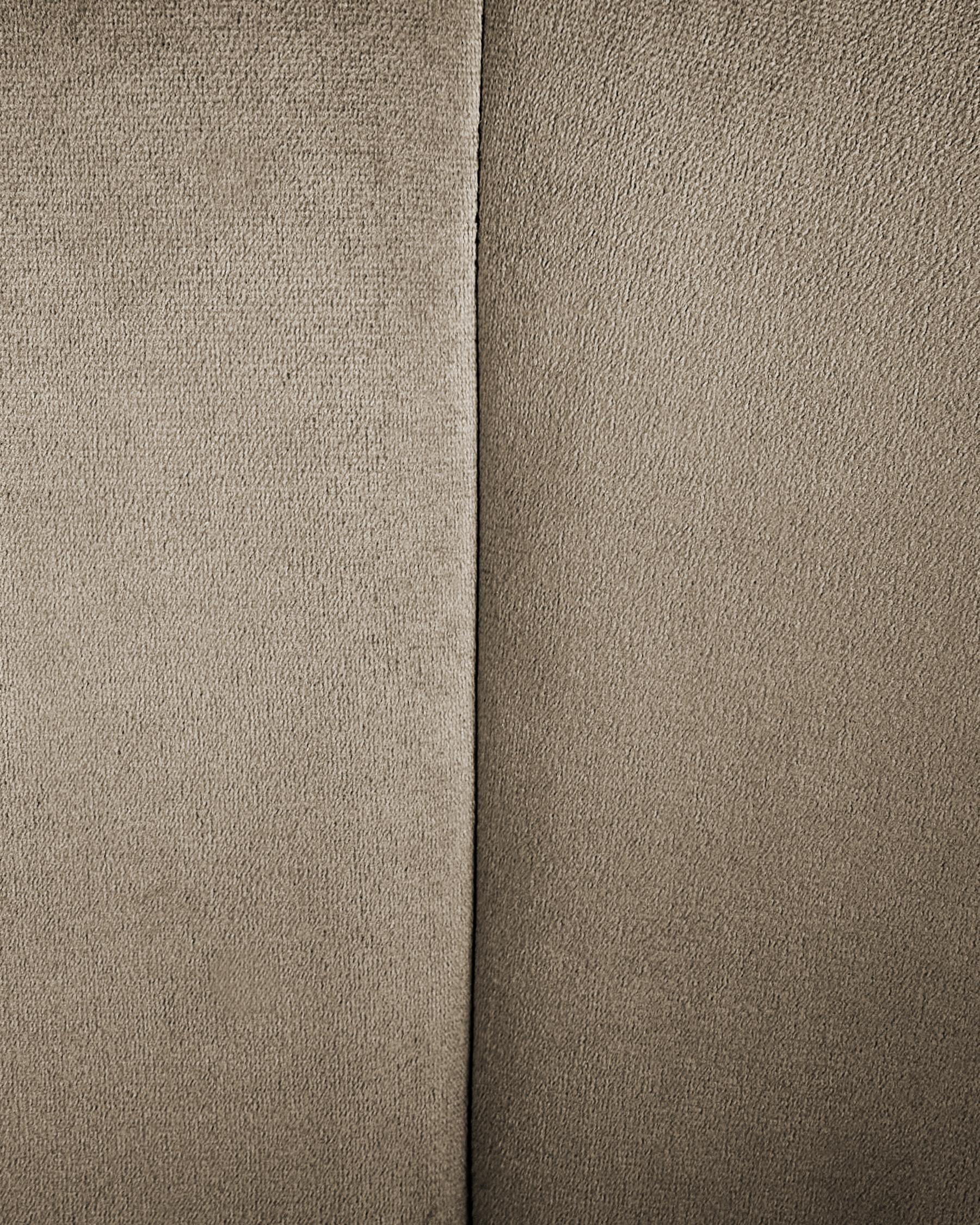 Fauteuil LARVIK II Fluweel Taupe