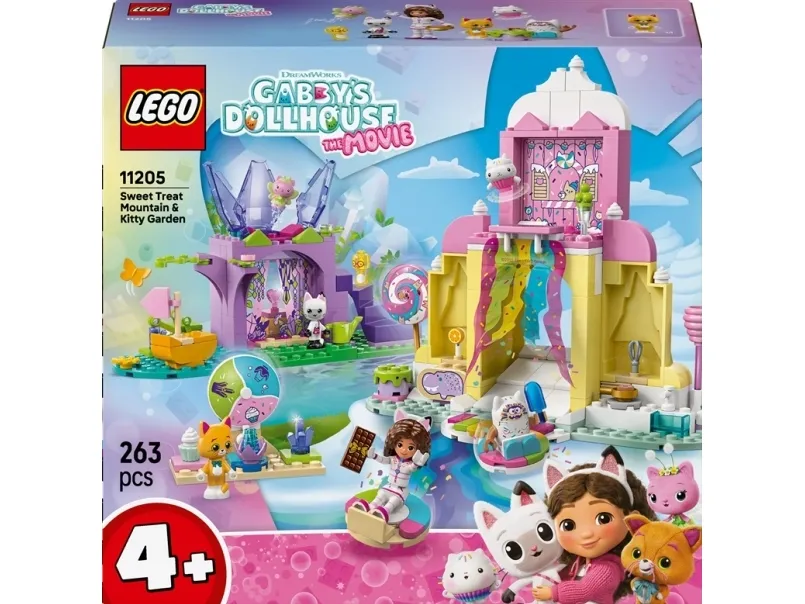 LEGO Gabby's Dollhouse 11205 Gane-guf-bjerget og Kattehaven