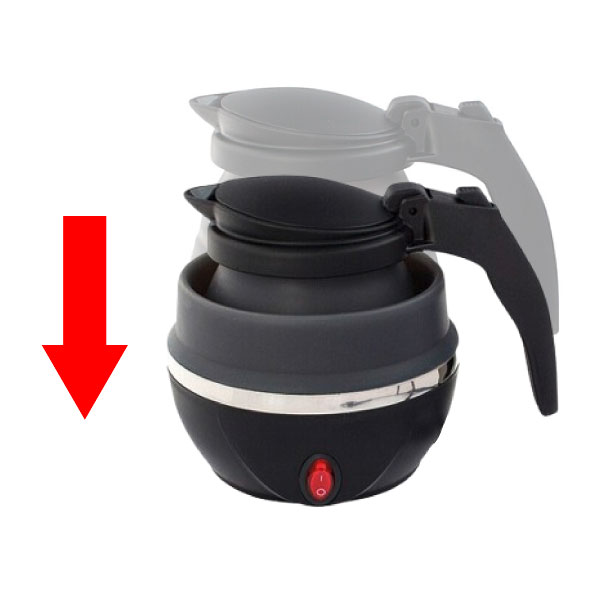 Bouilloire électrique pliante 0.8L EUROTRAIL