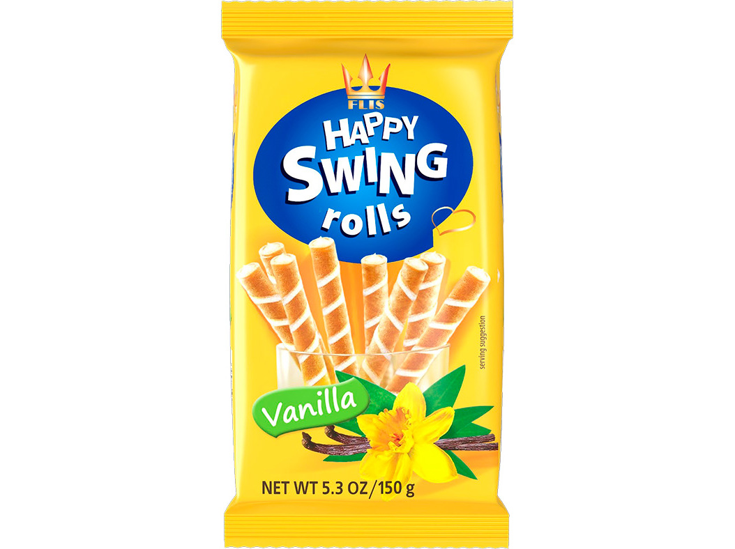 BOLACHAS HAPPY SWING BAUNILHA 150 G