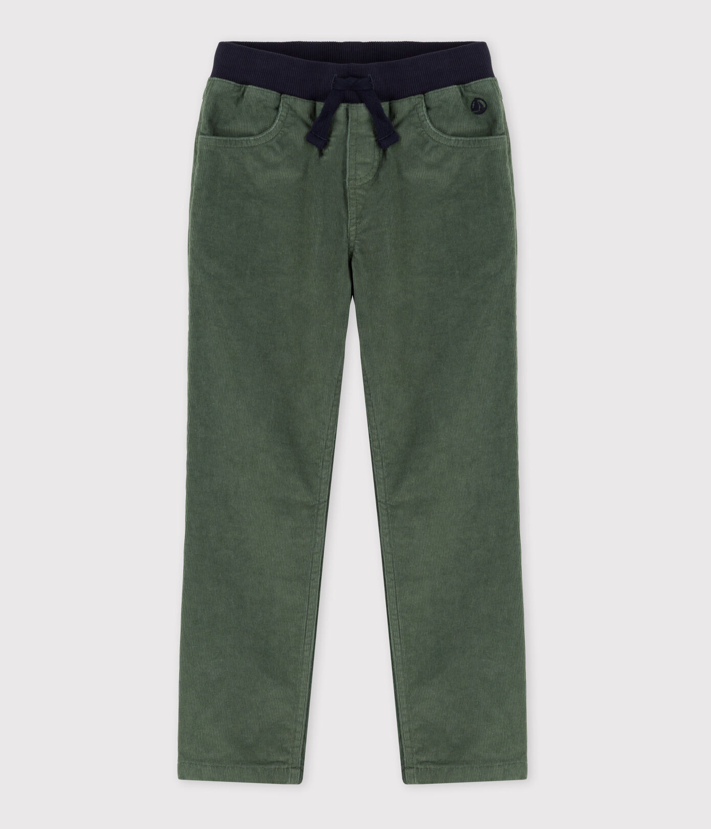 Pantalon droit en velours moyen enfant fille / garçon