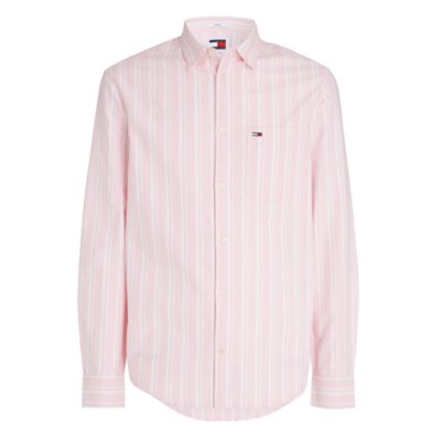 Chemise à manches longues homme Tjm Reg Oxford Stripe TOMMY HILFIGER