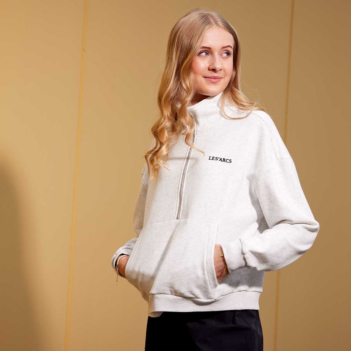 LES'ARCS Inghean 1/2 Zip Sweatshirt Børn