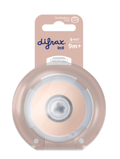 Difrax Mammafeel Dynamische Flessenspeen Fast 9  1ST