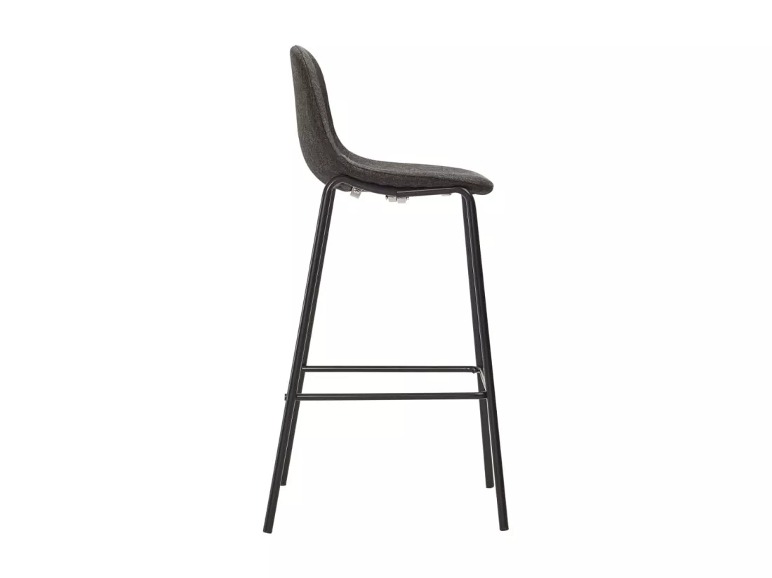 Ensemble de bar 3 pcs Tissu Gris foncé