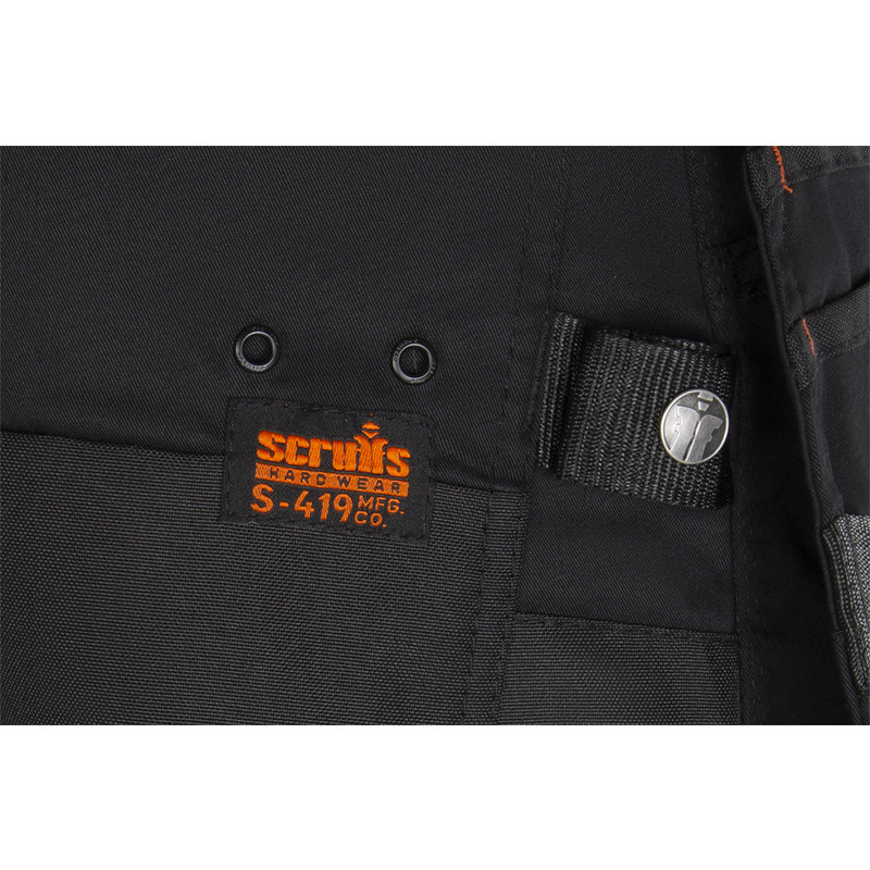 Scruffs Trade Flex werkbroek met kniezakken 54L zwart