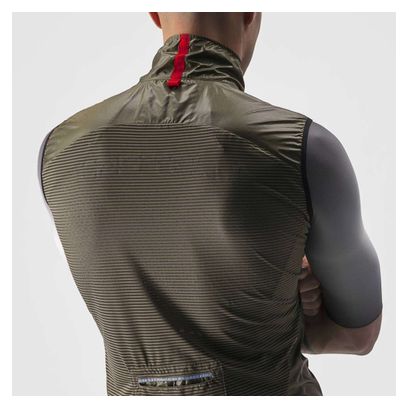 Gilet sans manches Coupe vent Castelli Aria Vert