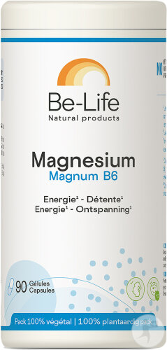 Be-Life Magnésium Magnum B6 Énergie Et Système Nerveux 90 Gélules