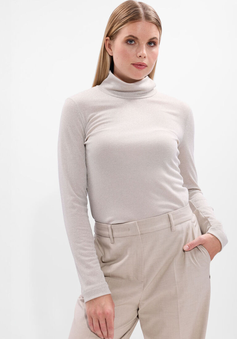 beige marc cain collection top zc 48.28 j34