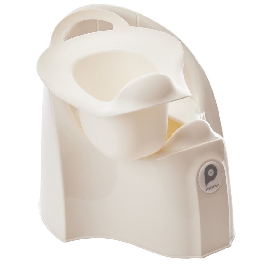 Pot d'apprentissage avec cuve amovible Bébélouga Blanc - Ecru