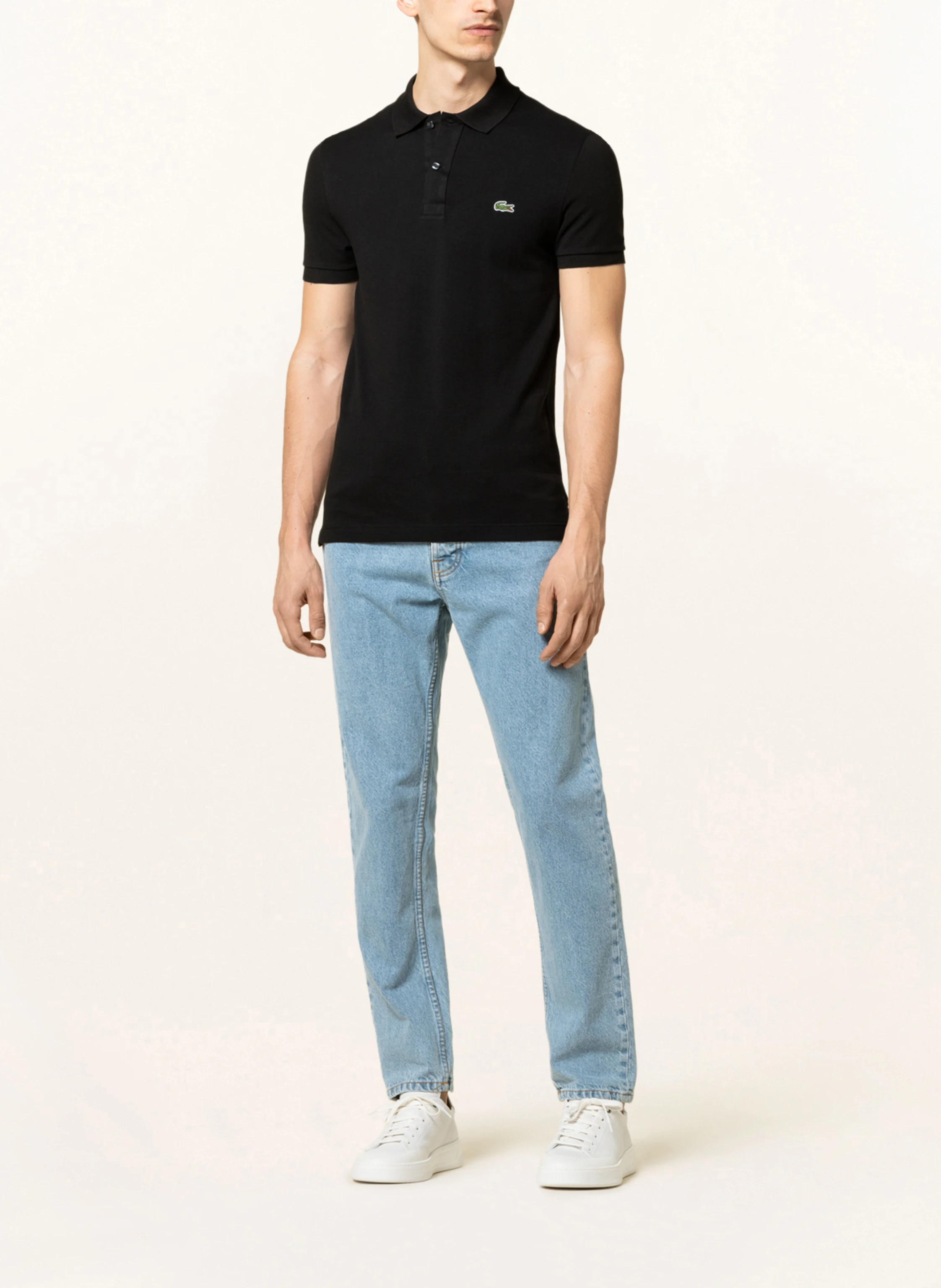 LACOSTE Piqué-Poloshirt Slim Fit
