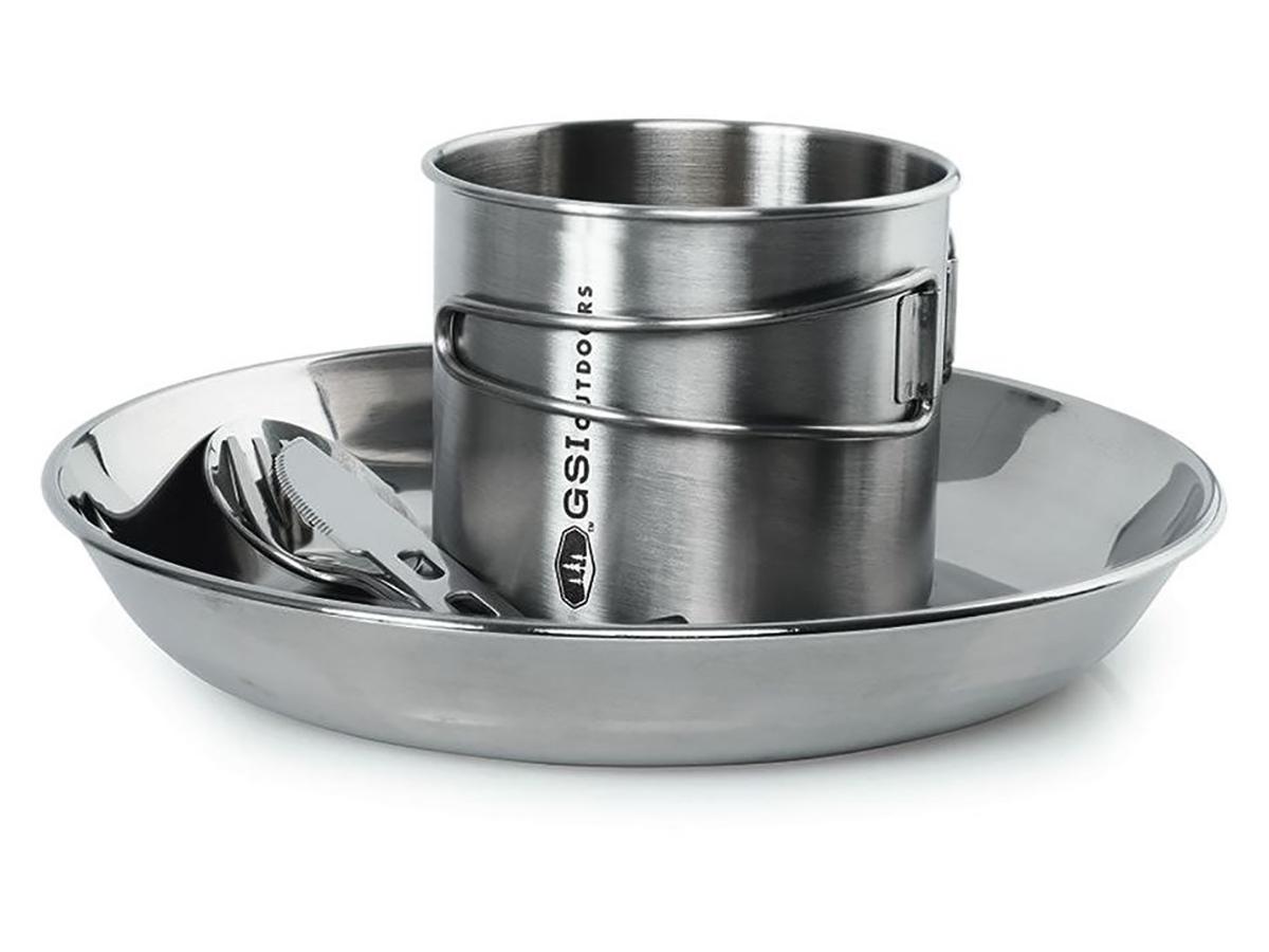 GSI glacier 5-delige RVS pannenset