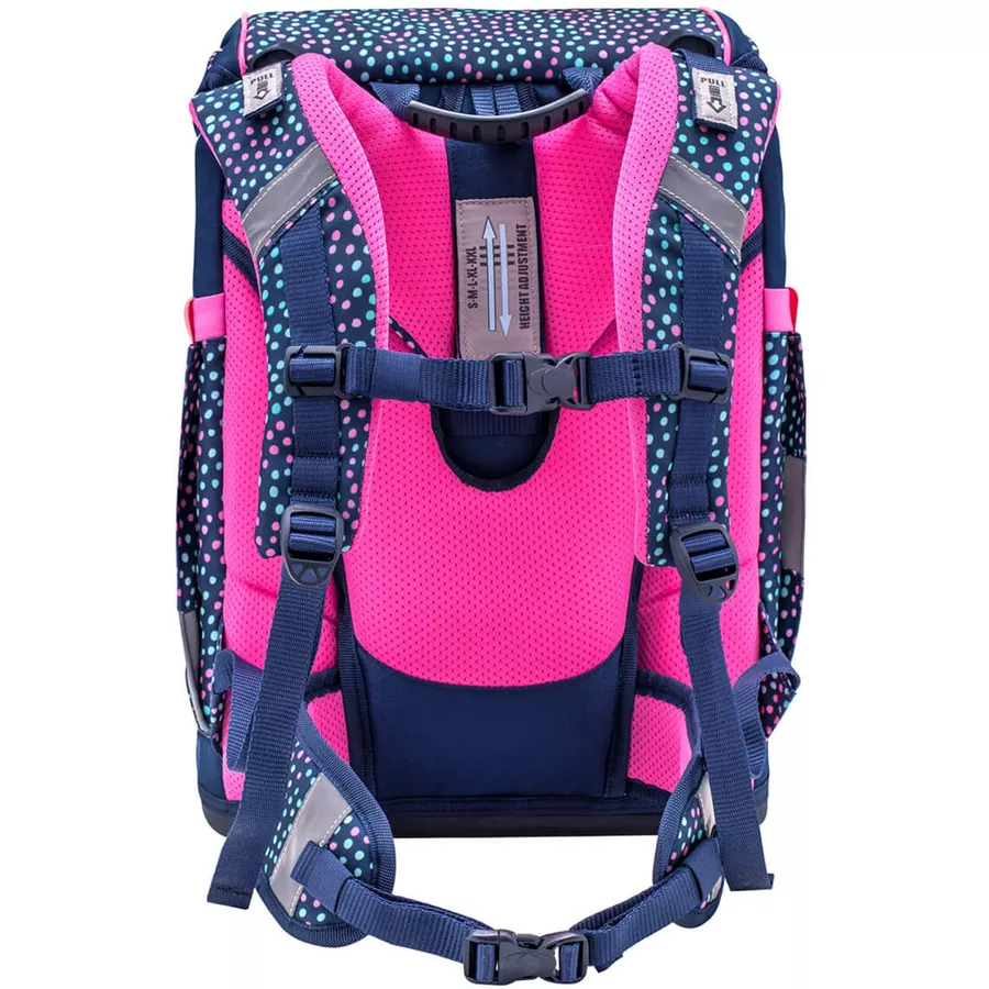 Belmil Schulranzen Smarty Set 5 teilig Amazing Polka Dot 2