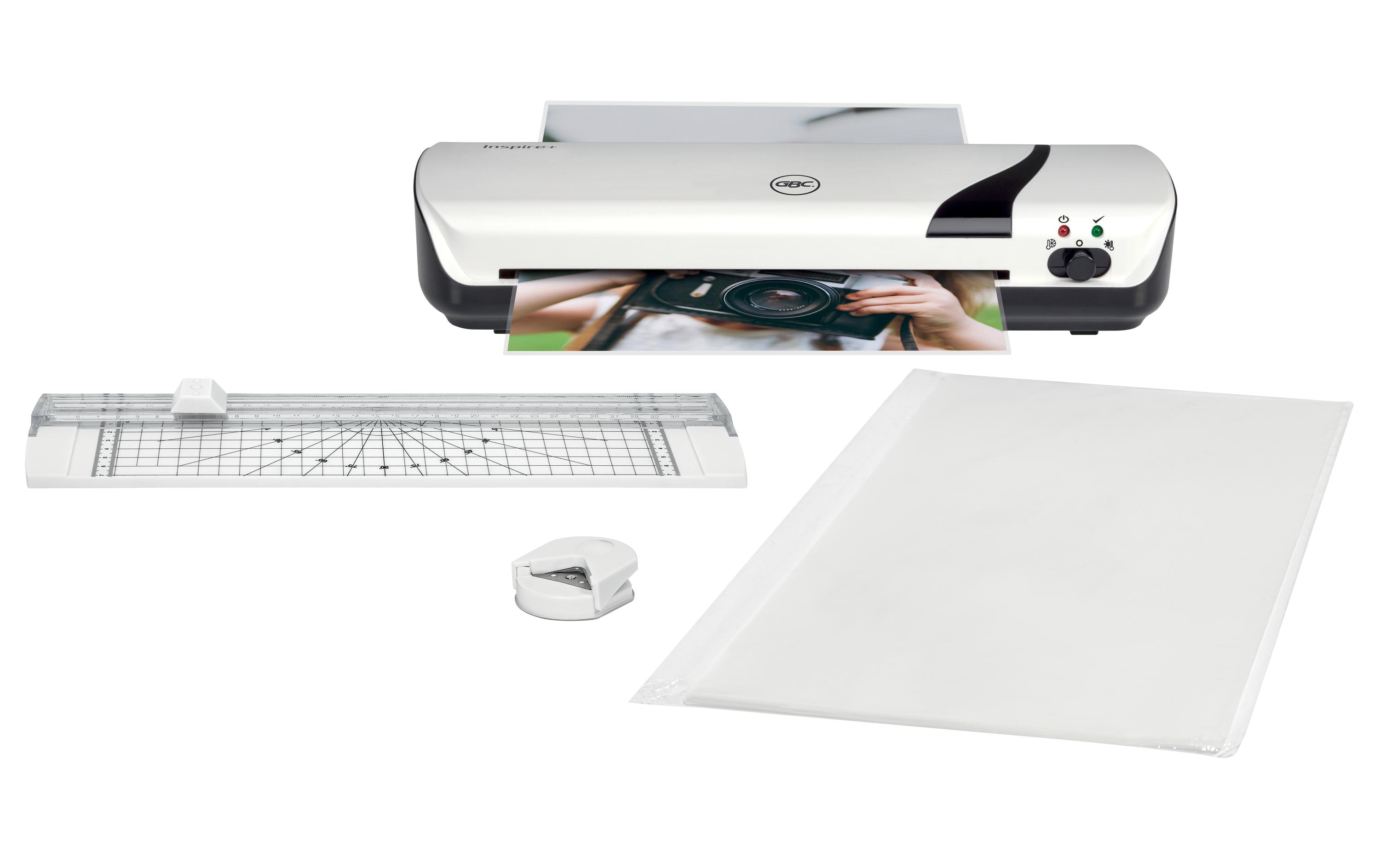 Set Inspire+ A4, 125 µmLaminiergerät-Set für Heiss- und Kaltlamination