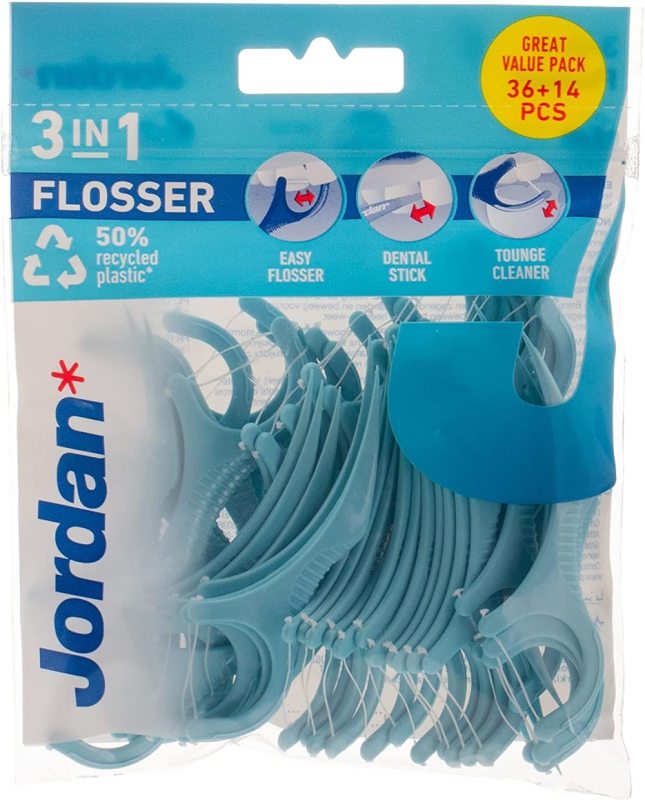 Jordan Flosser 3-in-1 36 stuks