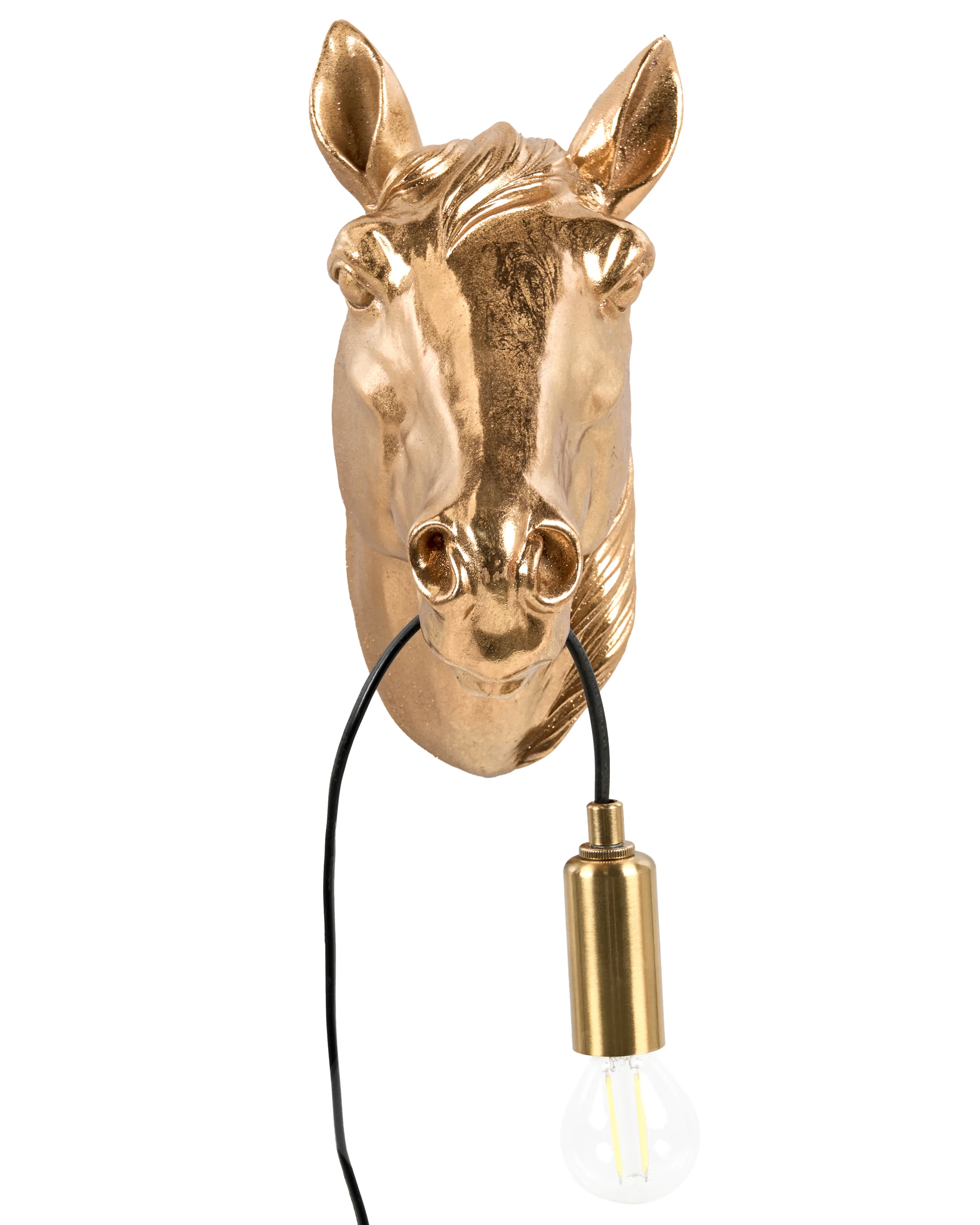 Wandlamp Paard PHILIPPE Goud