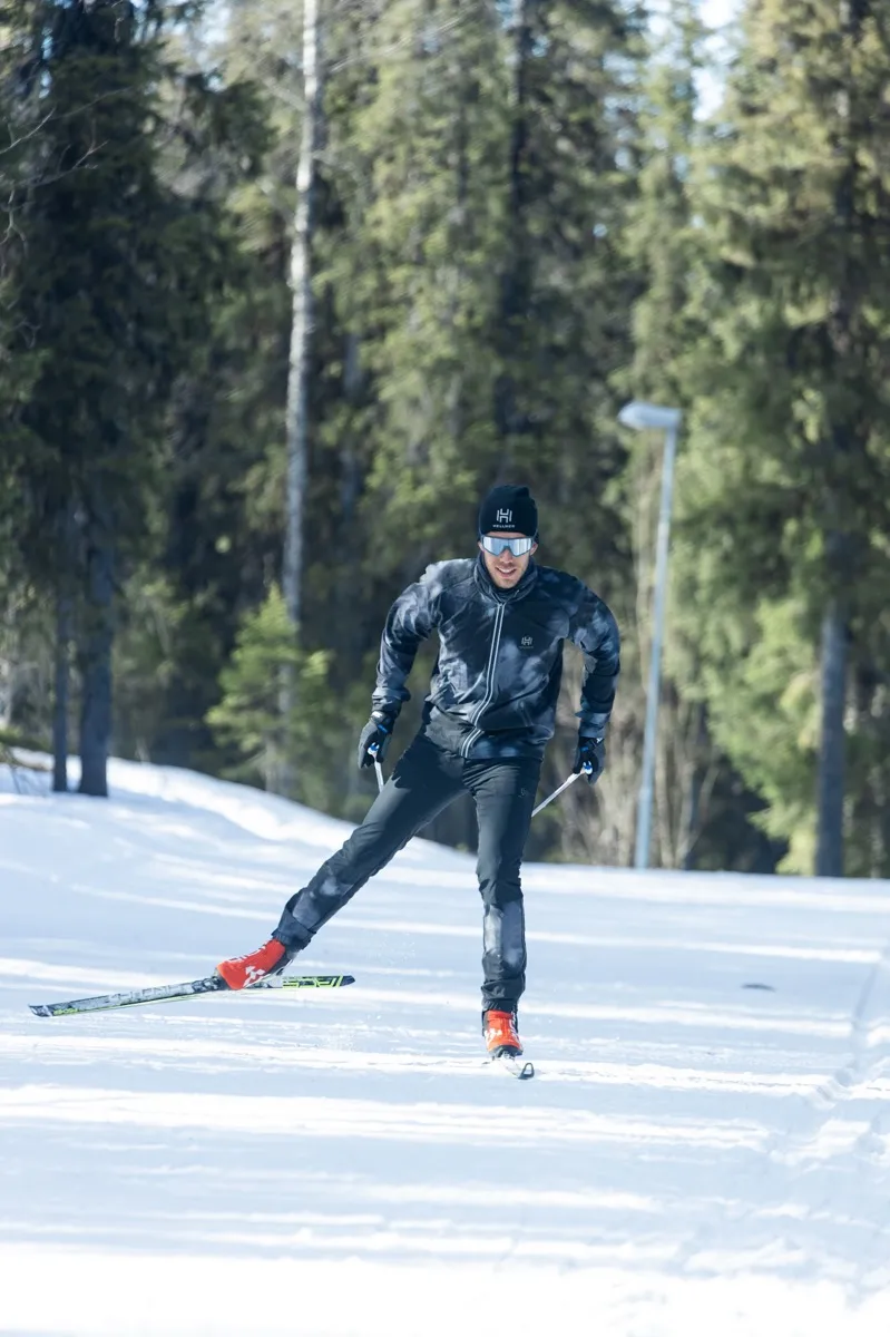 Hellner Men's Harrå Hybrid Pants 2.0 Black Beauty