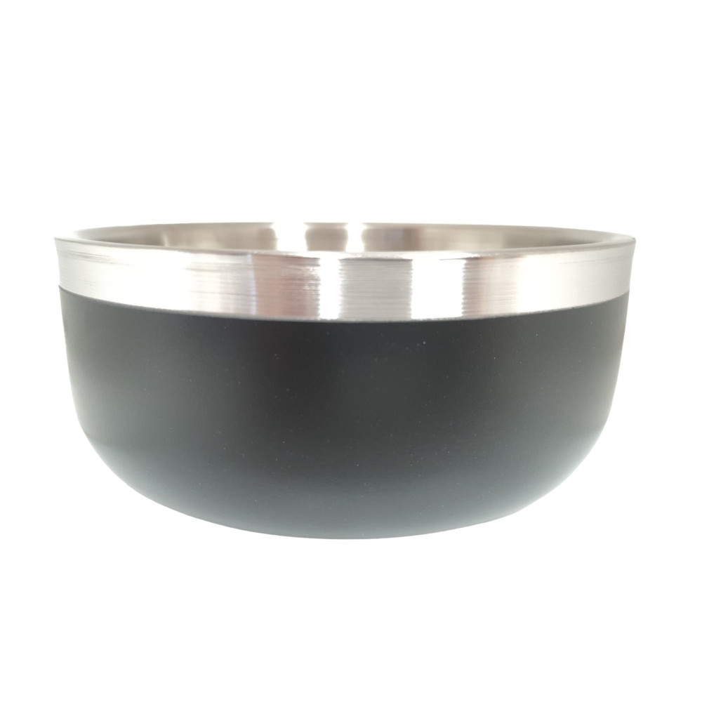 Gamelle ø15.2 cm 775 ml, pour eau ou nourriture a double paroi pour chien
