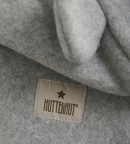 Huttelihut Cardigan - Fleece - Hellgrau Meliert