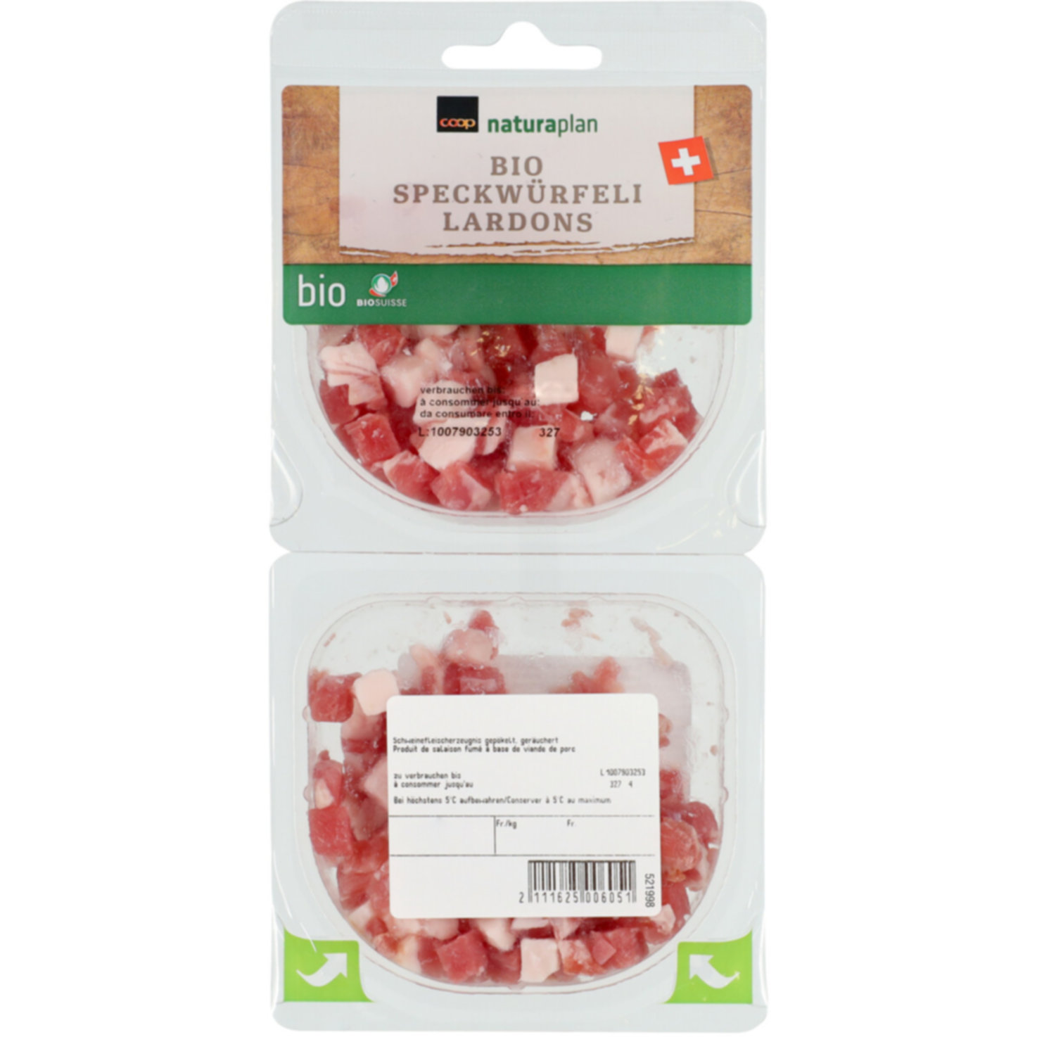 Naturaplan Bio Speckwürfeli ca. 160g