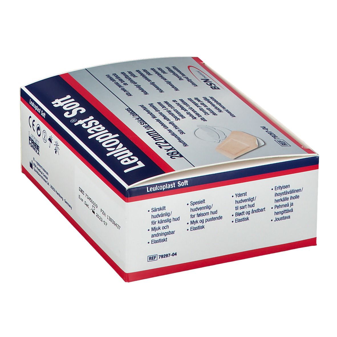 Leukoplast® Soft Strips 0,07 m x 2,80 cm