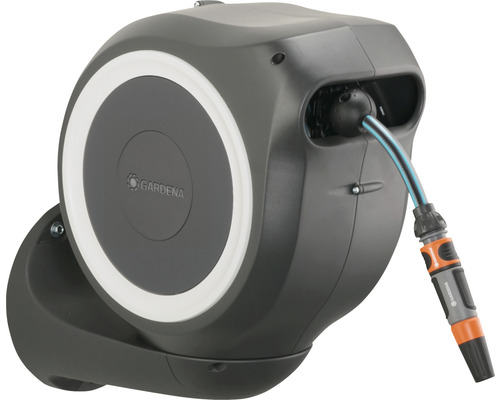 GARDENA RollUp S wandslangenbox inclusief 15 m slang, 180° draaibaar en RollControl-technologie