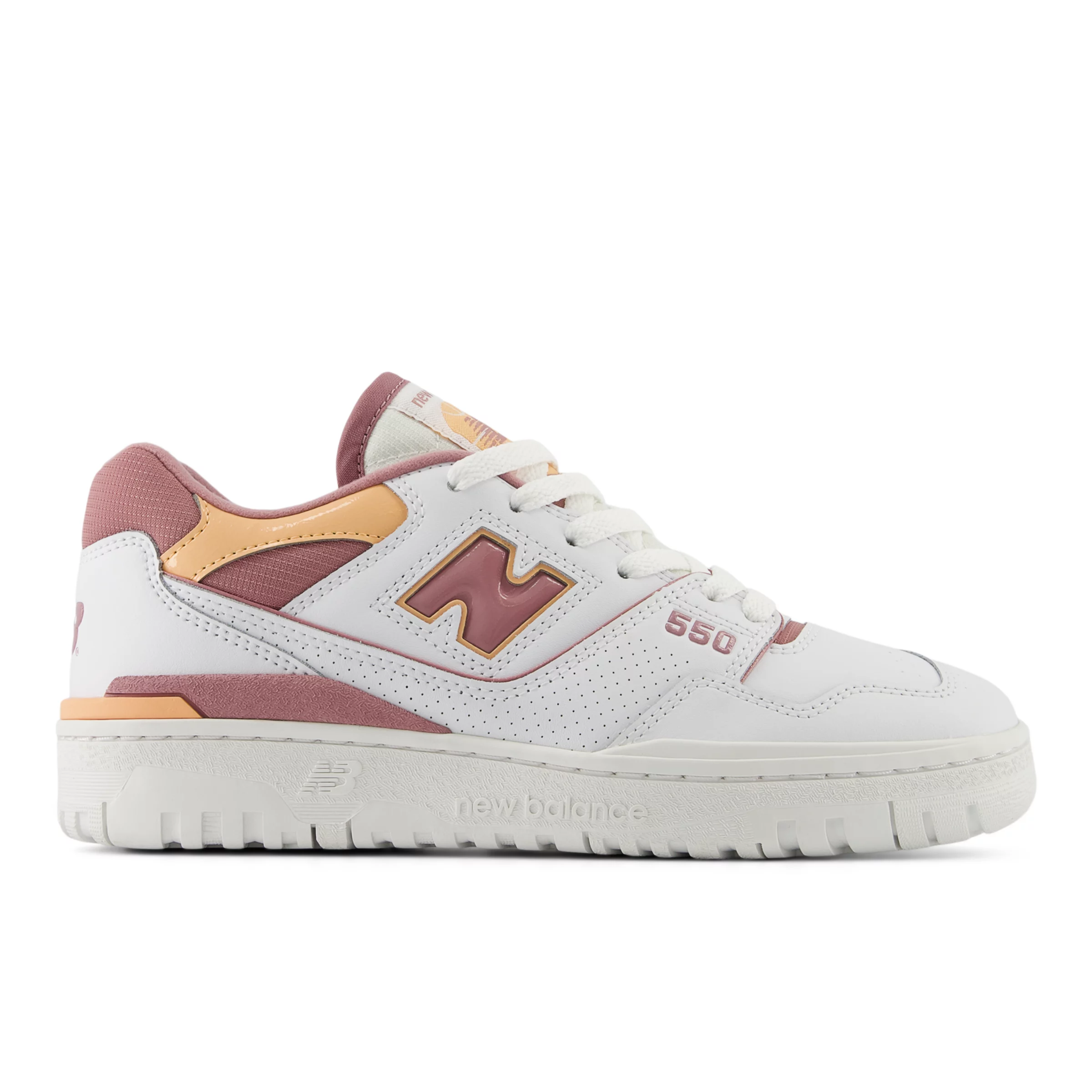 550 White con rosewood e hazy peach