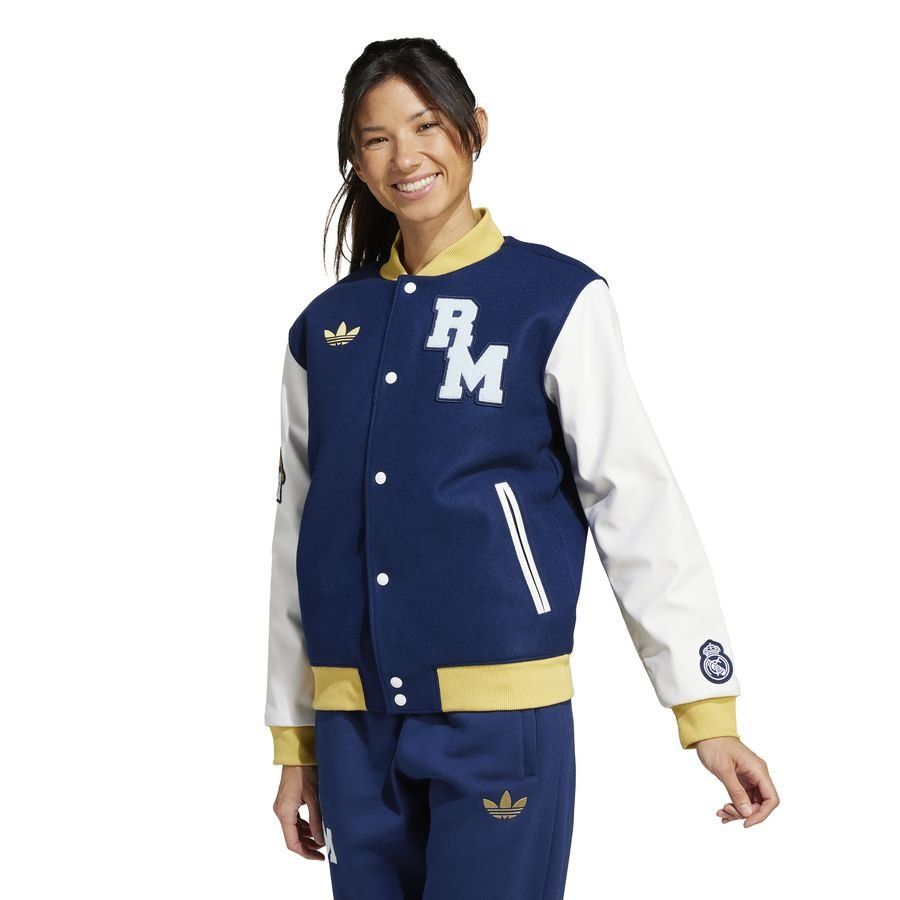 Real Madrid Veste Varsity - Bleu