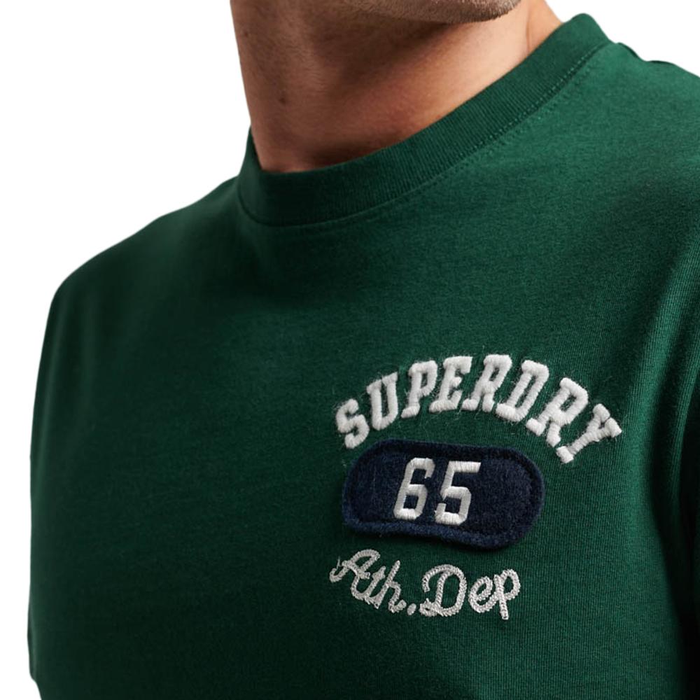 Superdry T-shirt Vert Homme Superdry Superstate