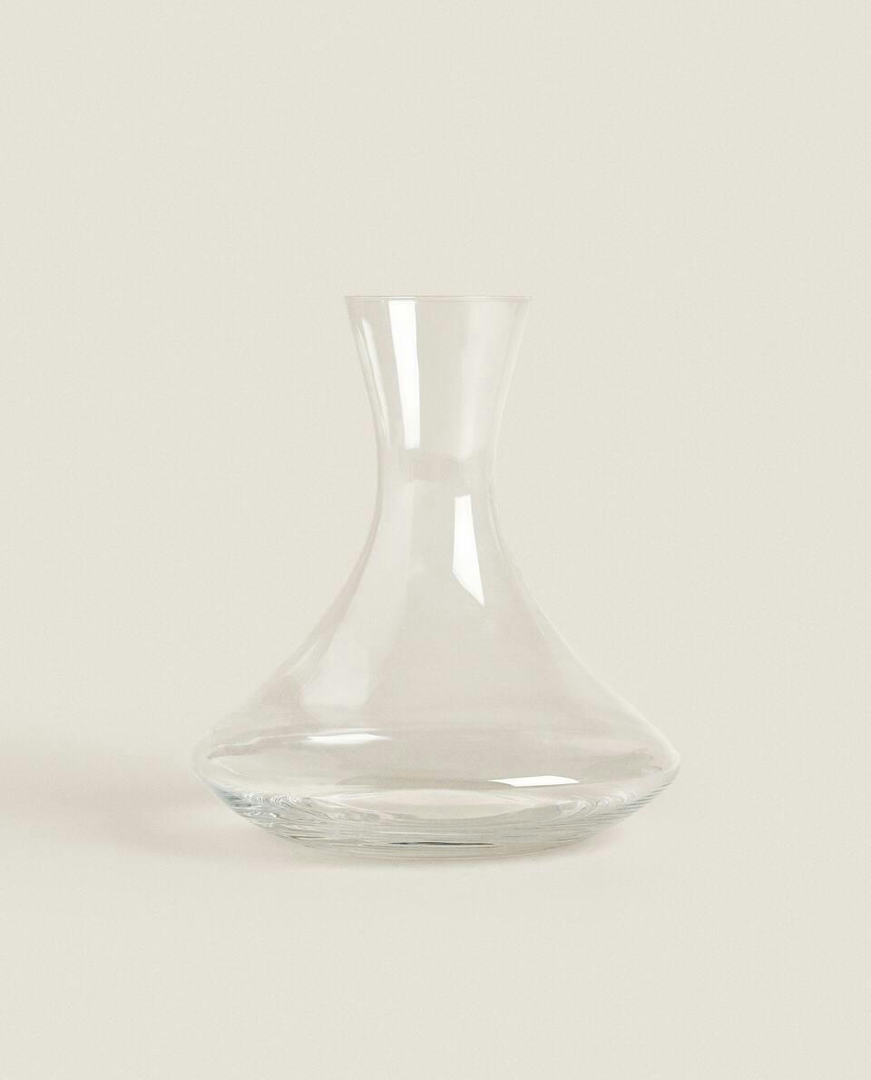 DECANTER DE VIDRO CRISTALINO