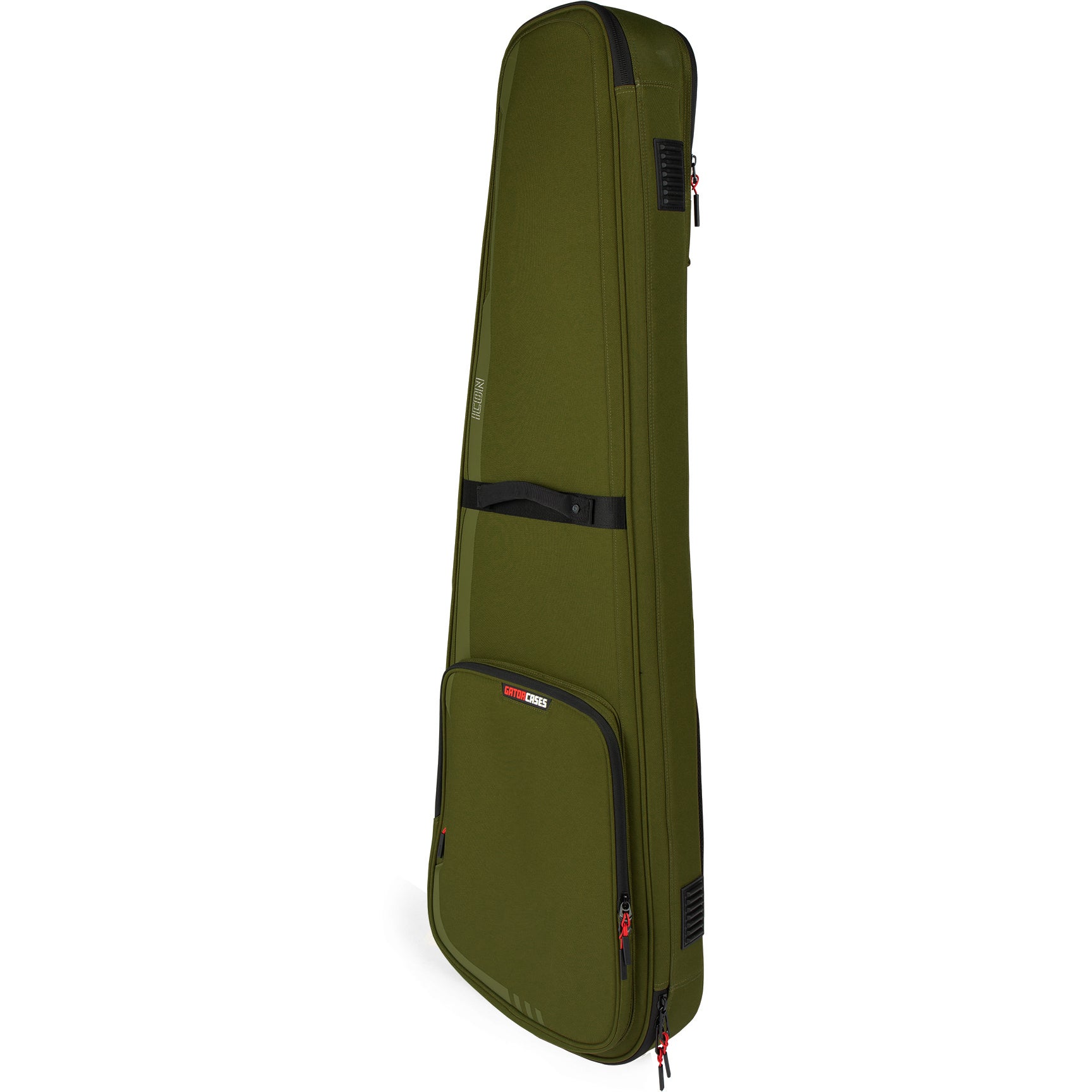 Gator Cases G-ICONBASS-GRN Icon serie softcase voor elektrische basgitaar - groen