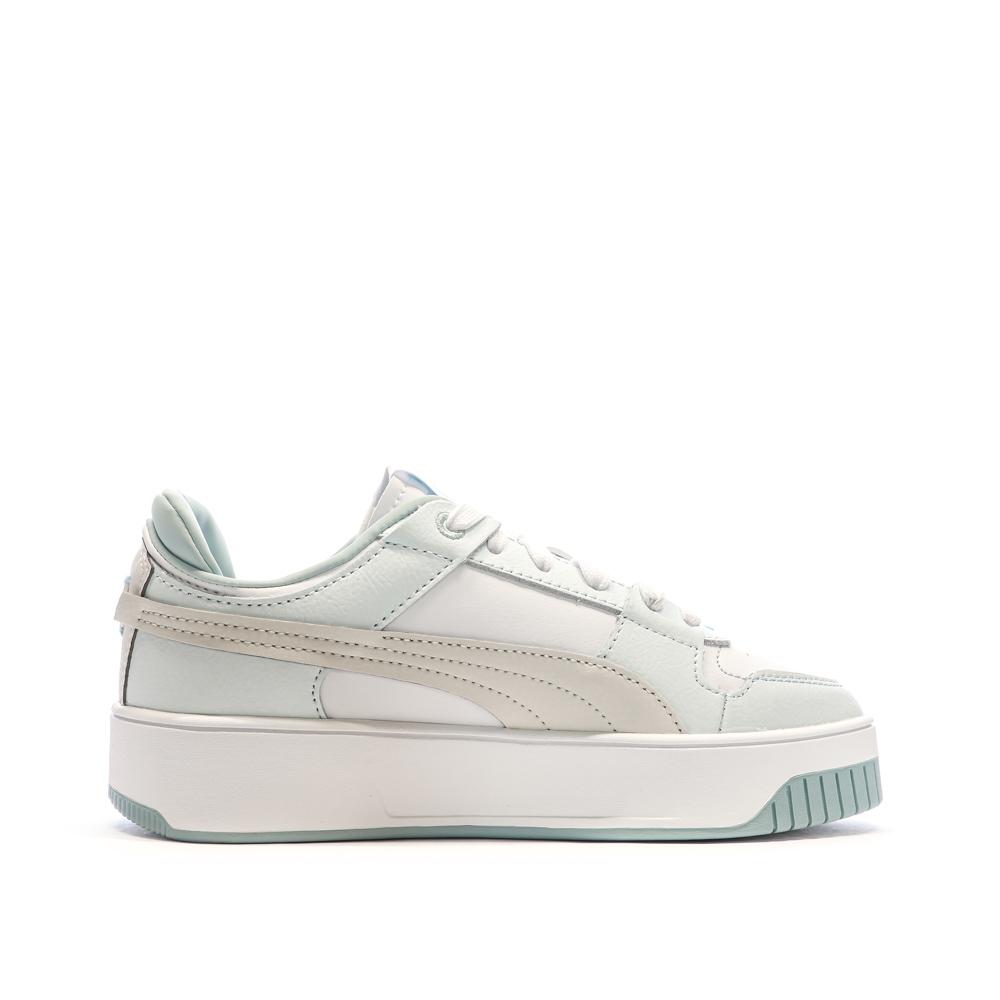 Puma Chaussures Blanc/Bleu Femme Puma Carina Street VTG