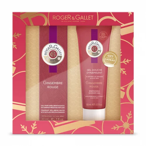 Coffret Decouverte Eau Fraiche Et Son Gel Douche Format Voyage Offert Gingembre Rouge
