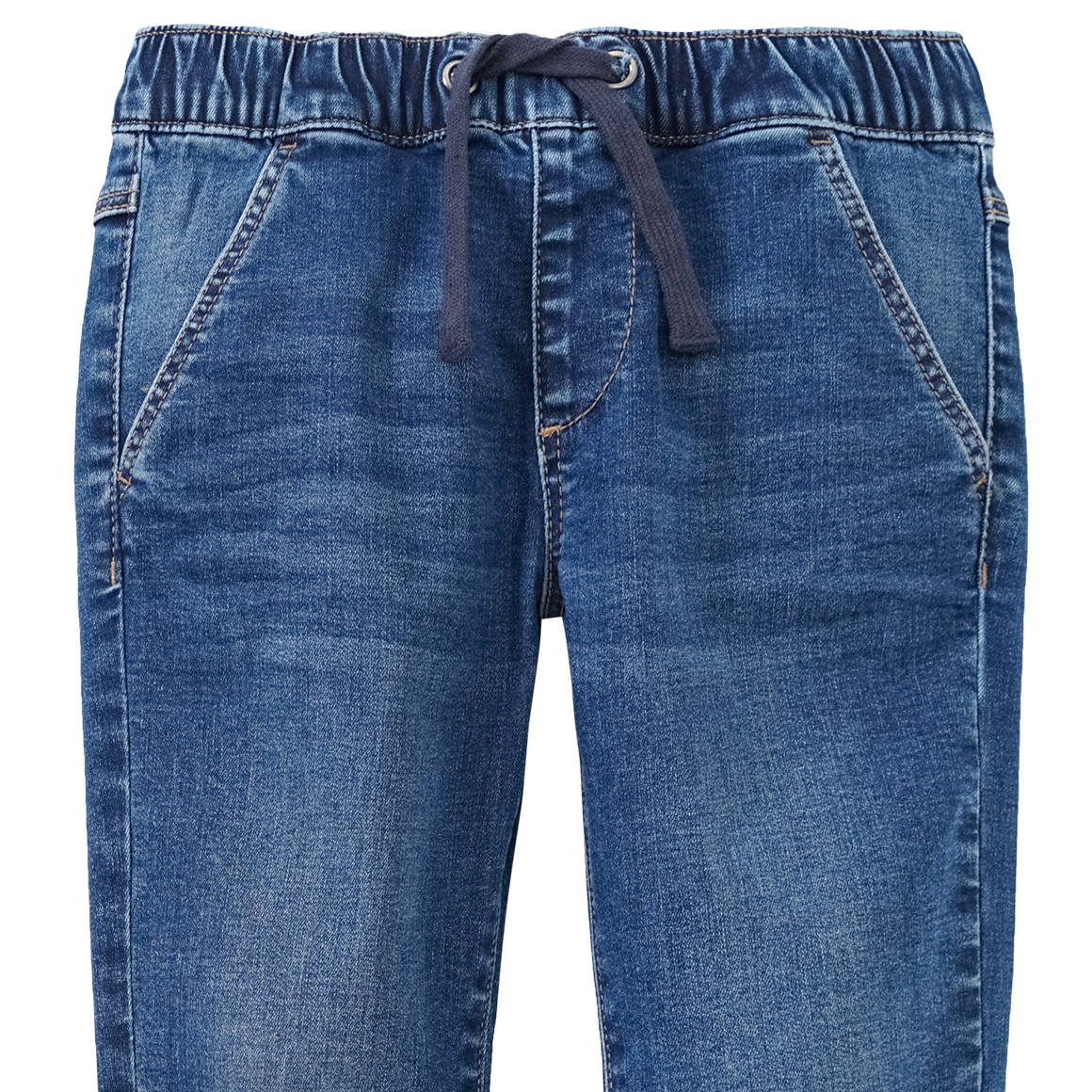 Topolino Jungen Pull-on-Jeans mit Tunnelzug dunkelblau