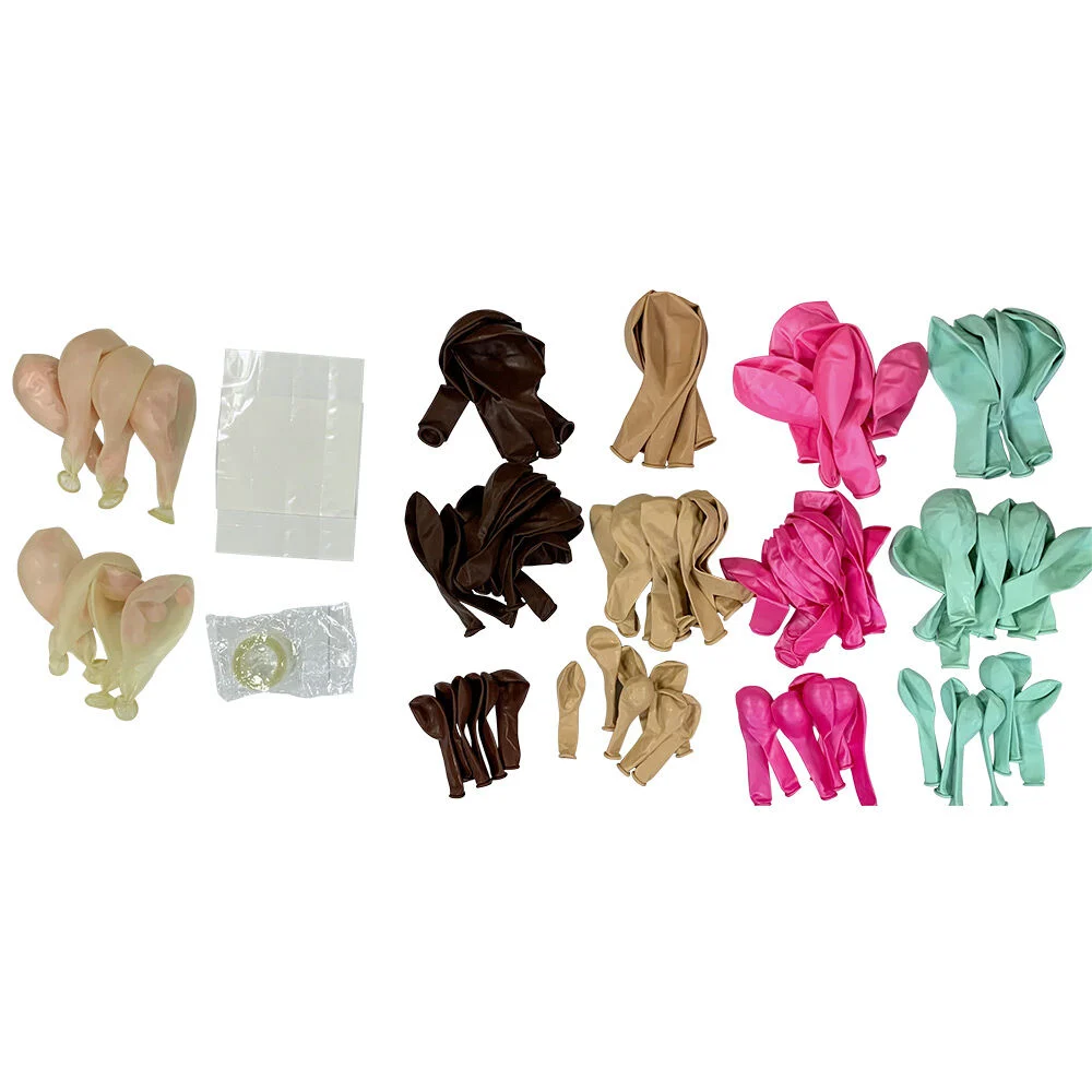 Kit arche à ballons pastel 96 pièces