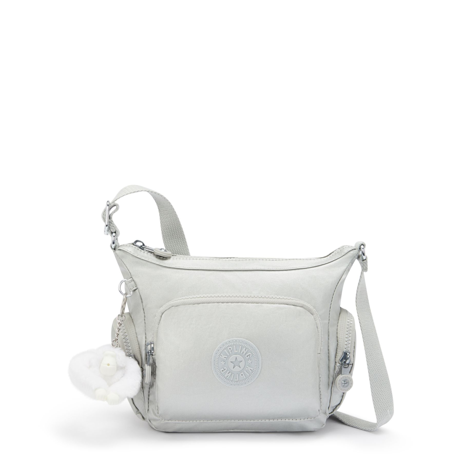 GABBIE MINI Petit sac à bandoulière avec sangle réglable - New Bright Metallic