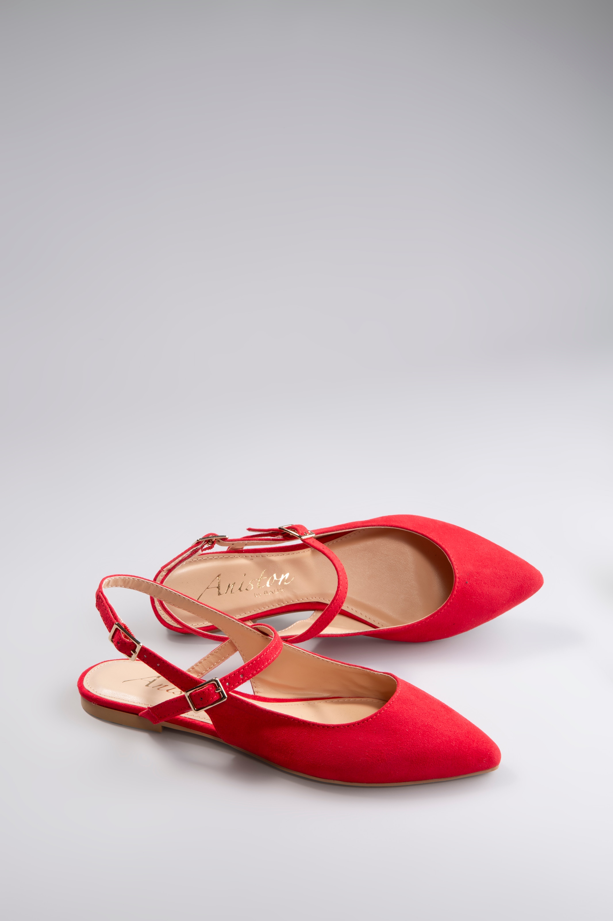 Aniston SHOES Slingpumps  Flat, Sommerschuh, Riemchensandale - neue KOLLEKTION, schmale Form