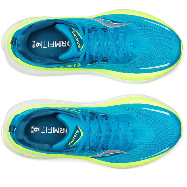Chaussure running SAUCONY HURRICANE 24 VIZIBLUE/CITRON