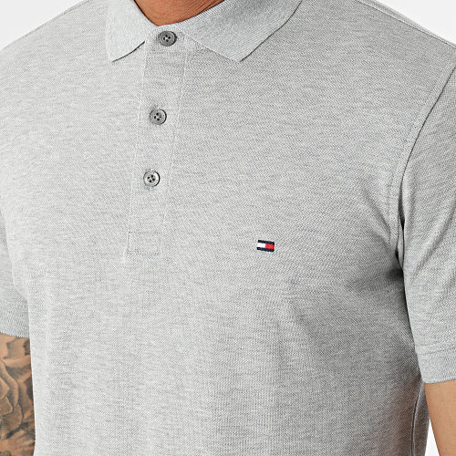 Polo Manches Courtes 1985 Slim 7771 Gris Chiné